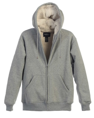 FH-96-Men's Sherpa Lined Fleece Jacket