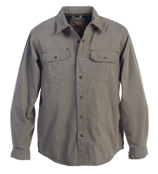 CJ-97-Men's Twill Jacket with Flannel Lining