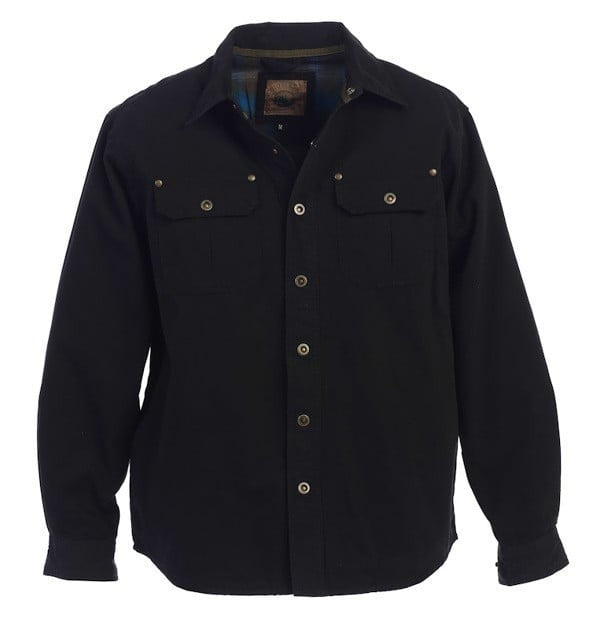 CJ-97-Men's Twill Jacket with Flannel Lining