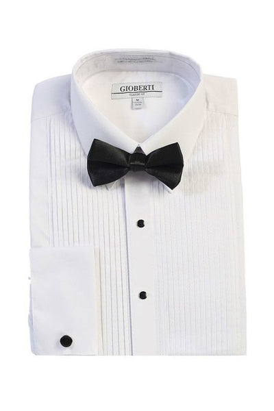 DS-95T-Men's Formal Tuxedo Shirt Set
