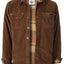 CJ-95-Men's Corduroy Jacket with Flannel Lining