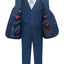 ST-8-LIGHT-NAVY-7 PC-SLIM-SIZE 1-6
