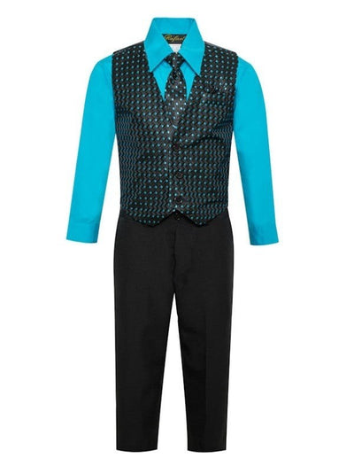 V1788-VEST-SET-2 COLORS-SIZE 5-7