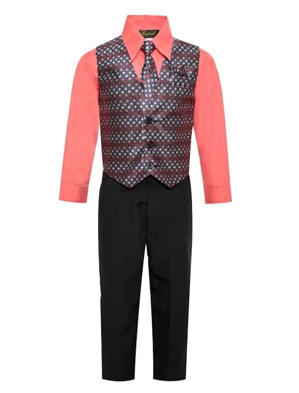 V1788-VEST-SET-5 COLORS-SIZE 8-14