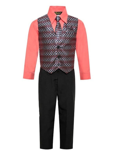 V1788-VEST-SET-5 COLORS-SIZE 8-14