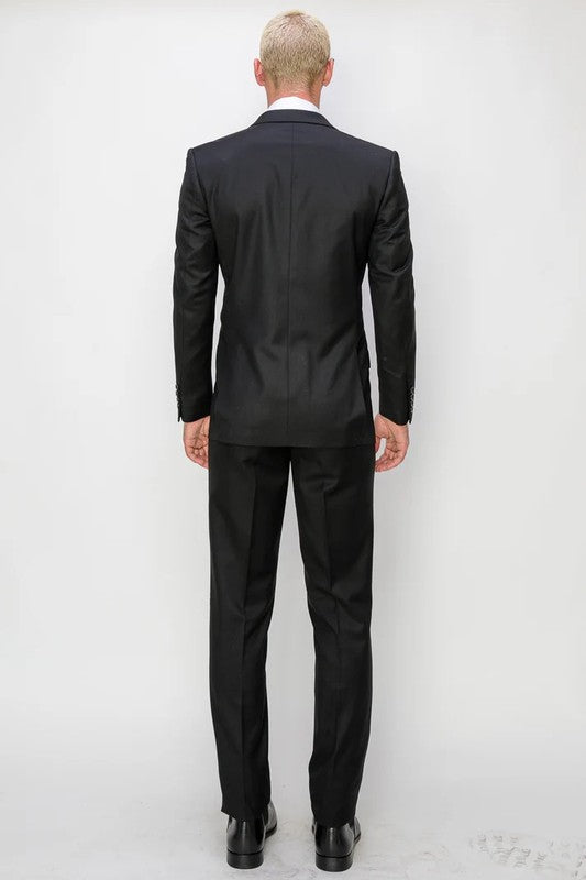 8745-BLACK-2PC-SLIM-SHORT-SIZE 34S-46S
