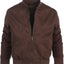 JA-908-Men's Padded Bomber Jacket