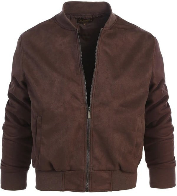 JA-908-Men's Padded Bomber Jacket
