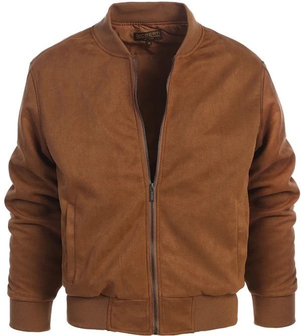 JA-908-Men's Padded Bomber Jacket