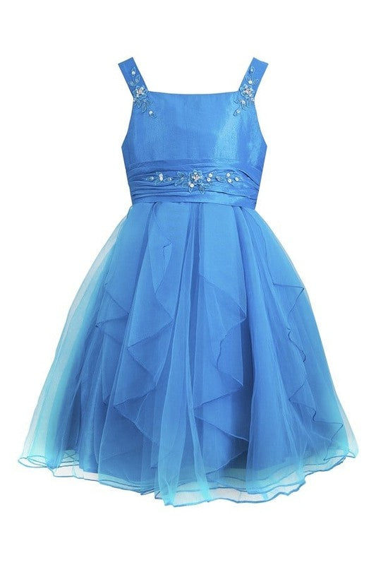 C3119-GIRL-DRESS-11 COLORS-SIZE 2-14