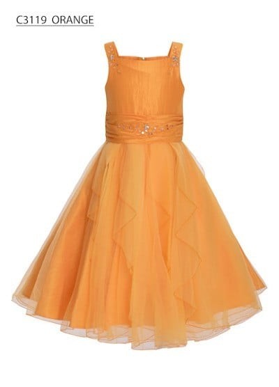 C3119-GIRL-DRESS-11 COLORS-SIZE 2-14