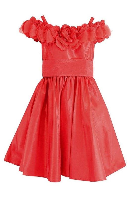 C3122-GIRL-DRESS-11 COLORS-SIZE 2-14