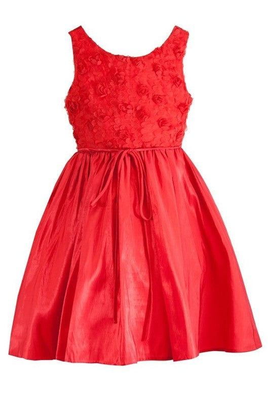 F6006-GIRL-DRESS-15 COLORS-SIZE 2-14