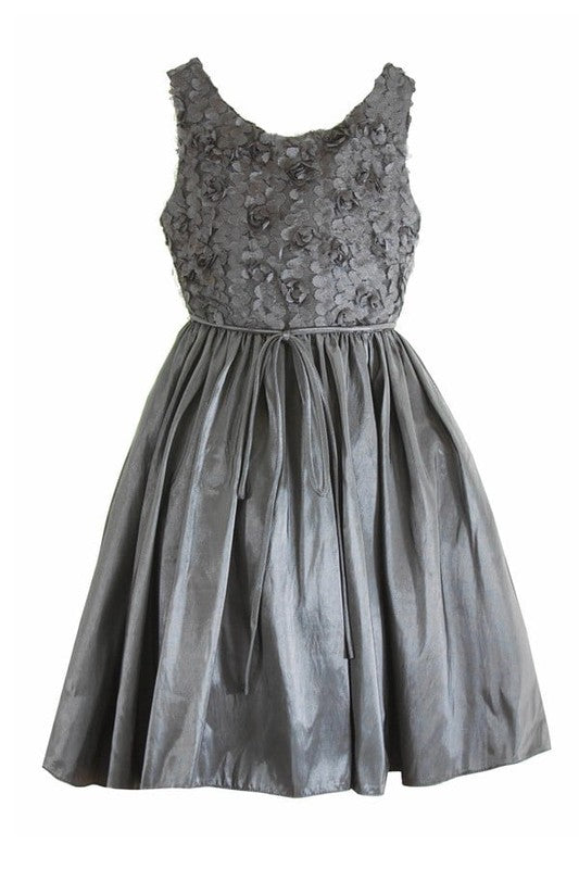 F6006-GIRL-DRESS-15 COLORS-SIZE 2-14
