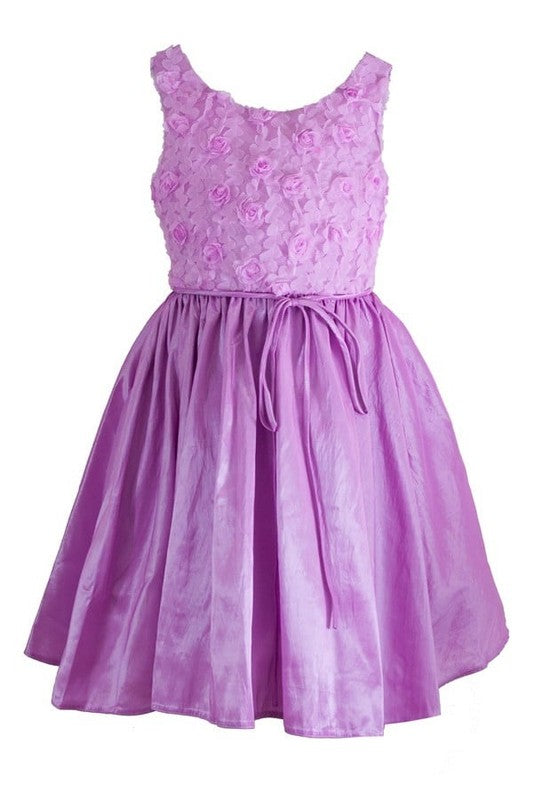 F6006-GIRL-DRESS-15 COLORS-SIZE 2-14