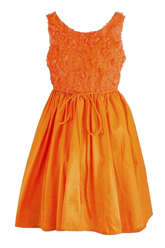 F6006-GIRL-DRESS-15 COLORS-SIZE 2-14