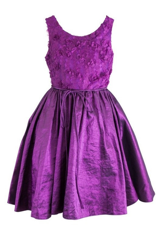 F6006-GIRL-DRESS-15 COLORS-SIZE 2-14