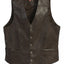 VS-95L-Men's Faux Leather Vest