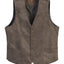 VS-95S-Men's Faux Suede Vest