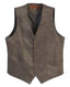 VS-95S-Men's Faux Suede Vest