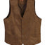 VS-95S-Men's Faux Suede Vest