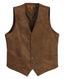 VS-95S-Men's Faux Suede Vest