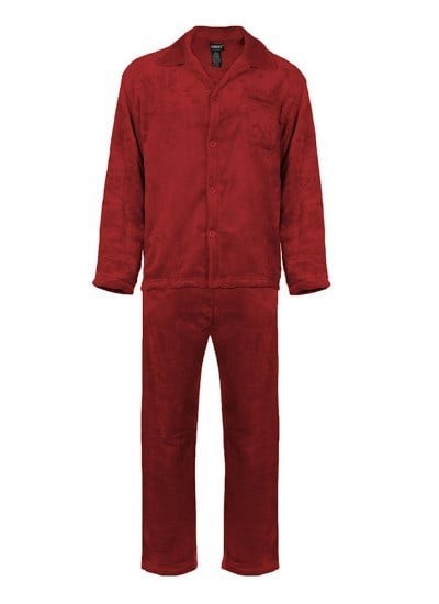 PJS-93-Men's Plush Pajama Set