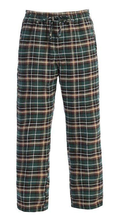 PJ-92-Men's Yarn Dye Flannel Pajama Pants