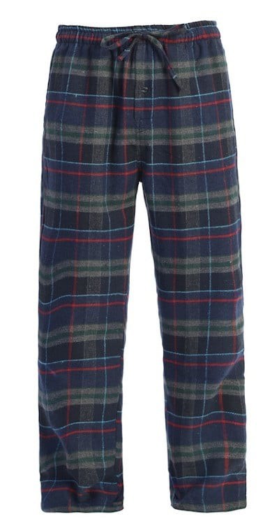 PJ-92-Men's Yarn Dye Flannel Pajama Pants