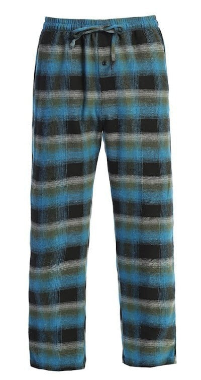 PJ-92-Men's Yarn Dye Flannel Pajama Pants