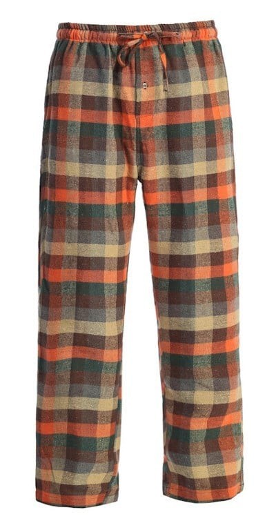 PJ-92-Men's Yarn Dye Flannel Pajama Pants