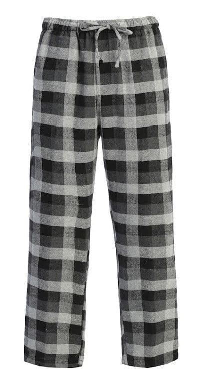 PJ-92-Men's Yarn Dye Flannel Pajama Pants