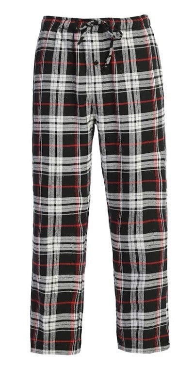 PJ-92-Men's Yarn Dye Flannel Pajama Pants