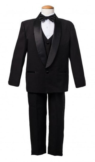 BY009-5 PC-SHAWEL LAPEL-2 COLORS-SIZE 2-4