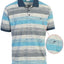 PS-943 Men's Striped Polo Shirt S-3XL