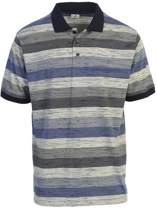 PS-943 Men's Striped Polo Shirt S-3XL