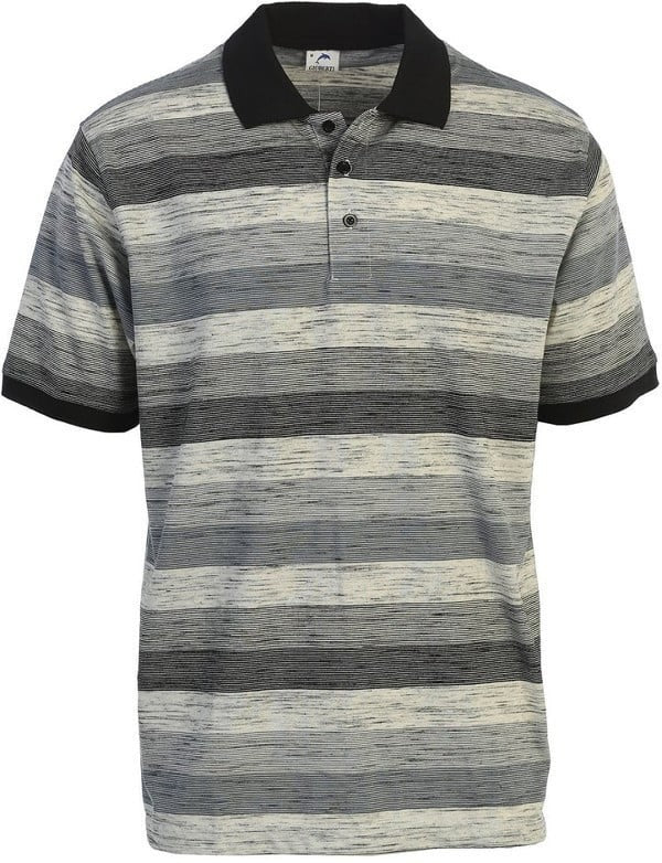 PS-943 Men's Striped Polo Shirt S-3XL