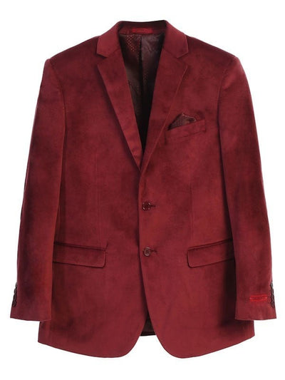 BLZ-98-Men's Velvet Blazer