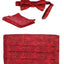 CM-93P-MEN'S ADJUSTABLE PAISLEY CUMMERBUND SET