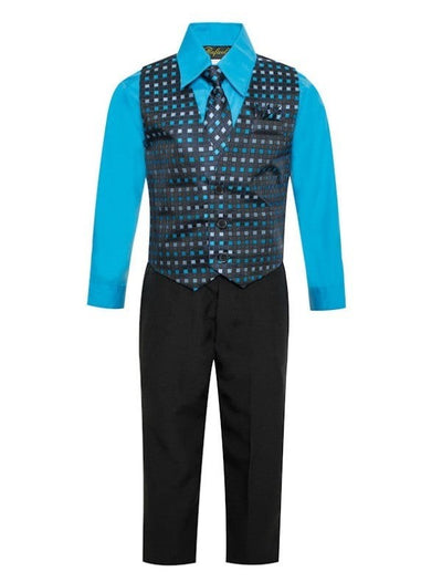 V1788-VEST-SET-5 COLORS-SIZE 2-4