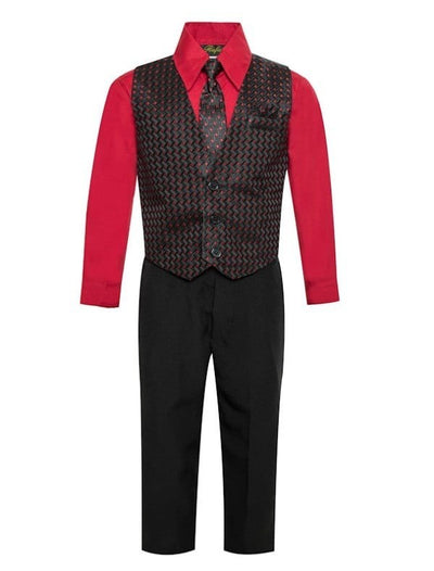 V1788-VEST-SET-5 COLORS-SIZE 2-4