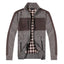 SW-914-Men's Patch Design Sweater