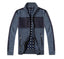 SW-914-Men's Patch Design Sweater