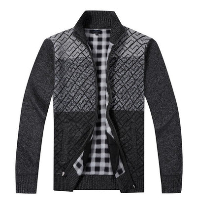 SW-915-Men's Block Design Sweater
