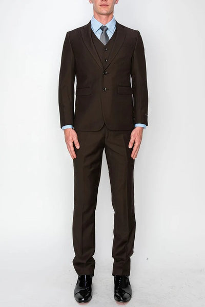 8745-BROWN-3PC-SLIM-REGULAR-SIZE 46R-56R