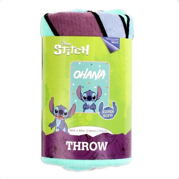 STITCH Kids' Plush Throw Blanket Pack of 3