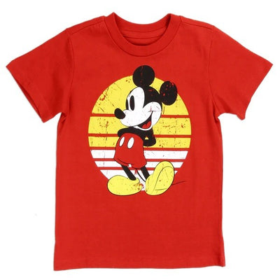 MICKEY MOUSE Boys Toddler T-Shirt Pack of 6