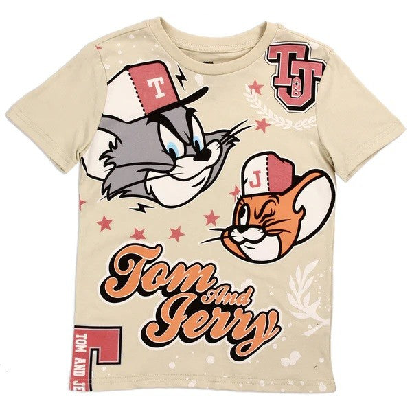 TOM & JERRY Boys Youth T-Shirt Pack of 6