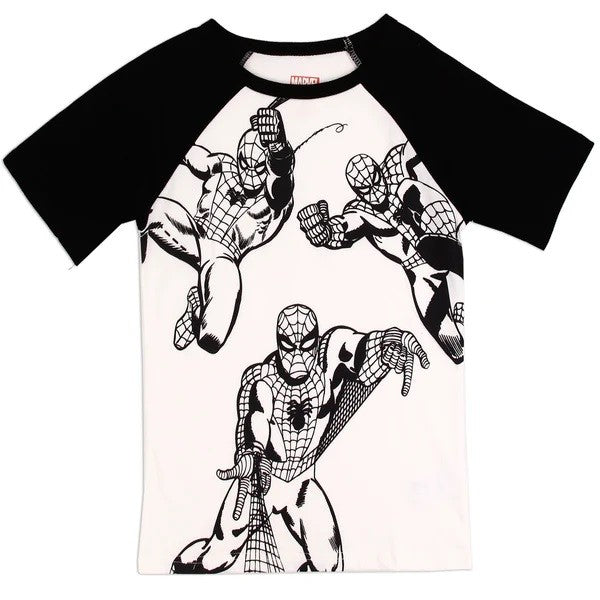 SPIDER-MAN Boys 4-7 T-Shirt Pack of 6