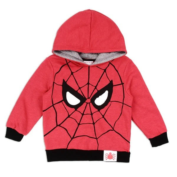 SPIDER-MAN Boy Pullover Hooded Sweatshirt Pack OF6